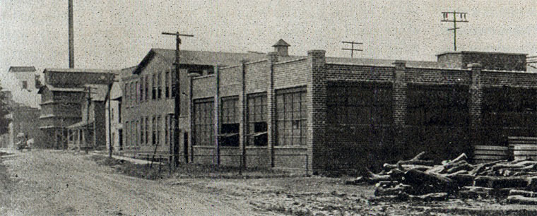 The OKC factory in Franklinville, 1914