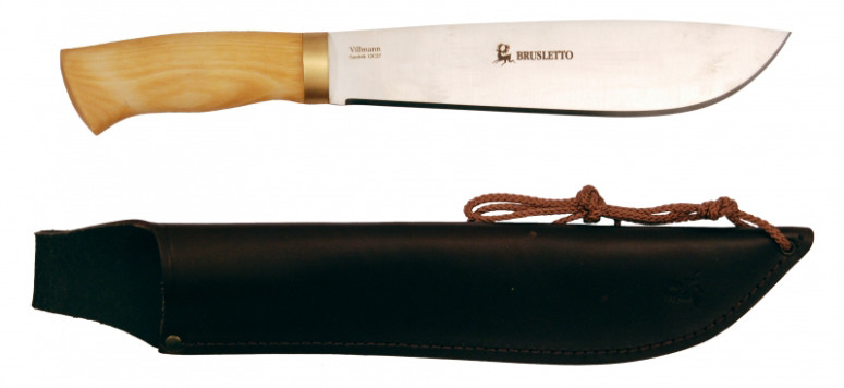 Brusletto Villman. A Sami Leuku-style large knife