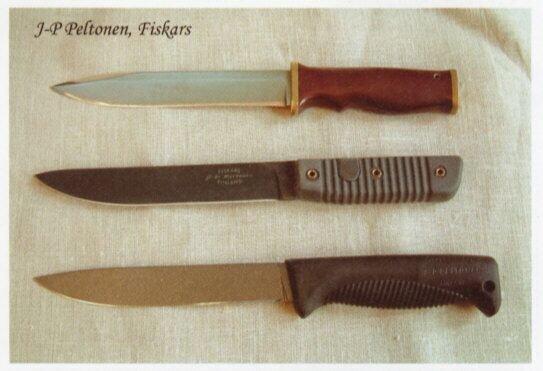 Comparing the knife Cpt. Peltonen made after returning from Lebanon to the m92 bayonet and the Sissipuukko