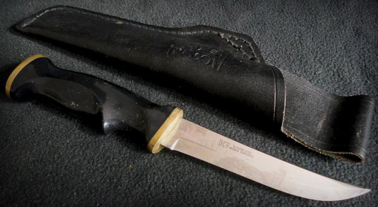 My old KJ Eriksson "Jägaren" Mora hunting knife